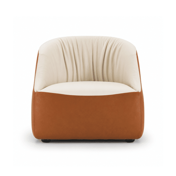 Rina Living Chair display view for coordinated room layouts