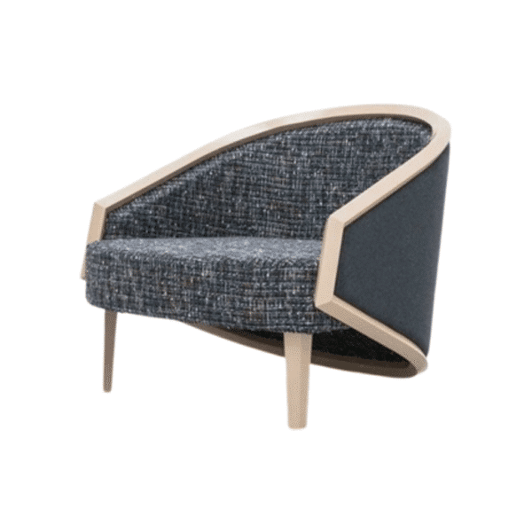 Lonis Living Chair angled view for elegant room decor