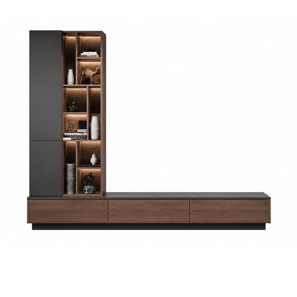 closed tv unit design