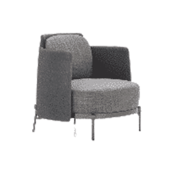 Lovan Living Chair angled view for contemporary living spaces