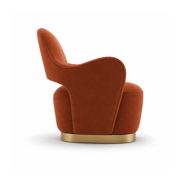 Review Needed Living Chair angled view for refined home seating