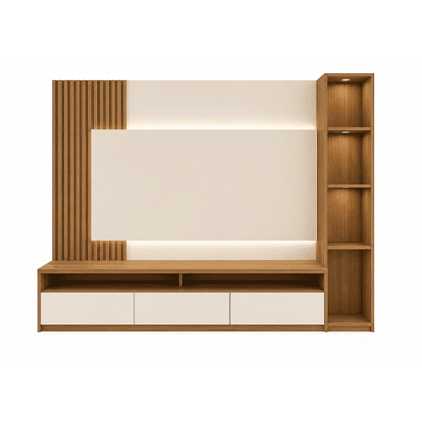open tv unit design