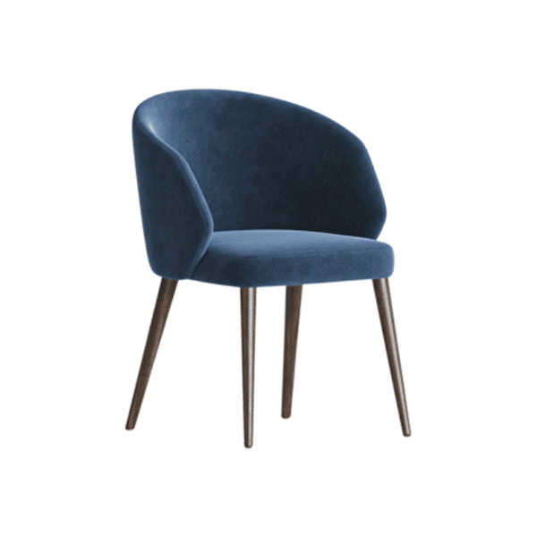 Milo Dining Chair angled view for dining room furniture