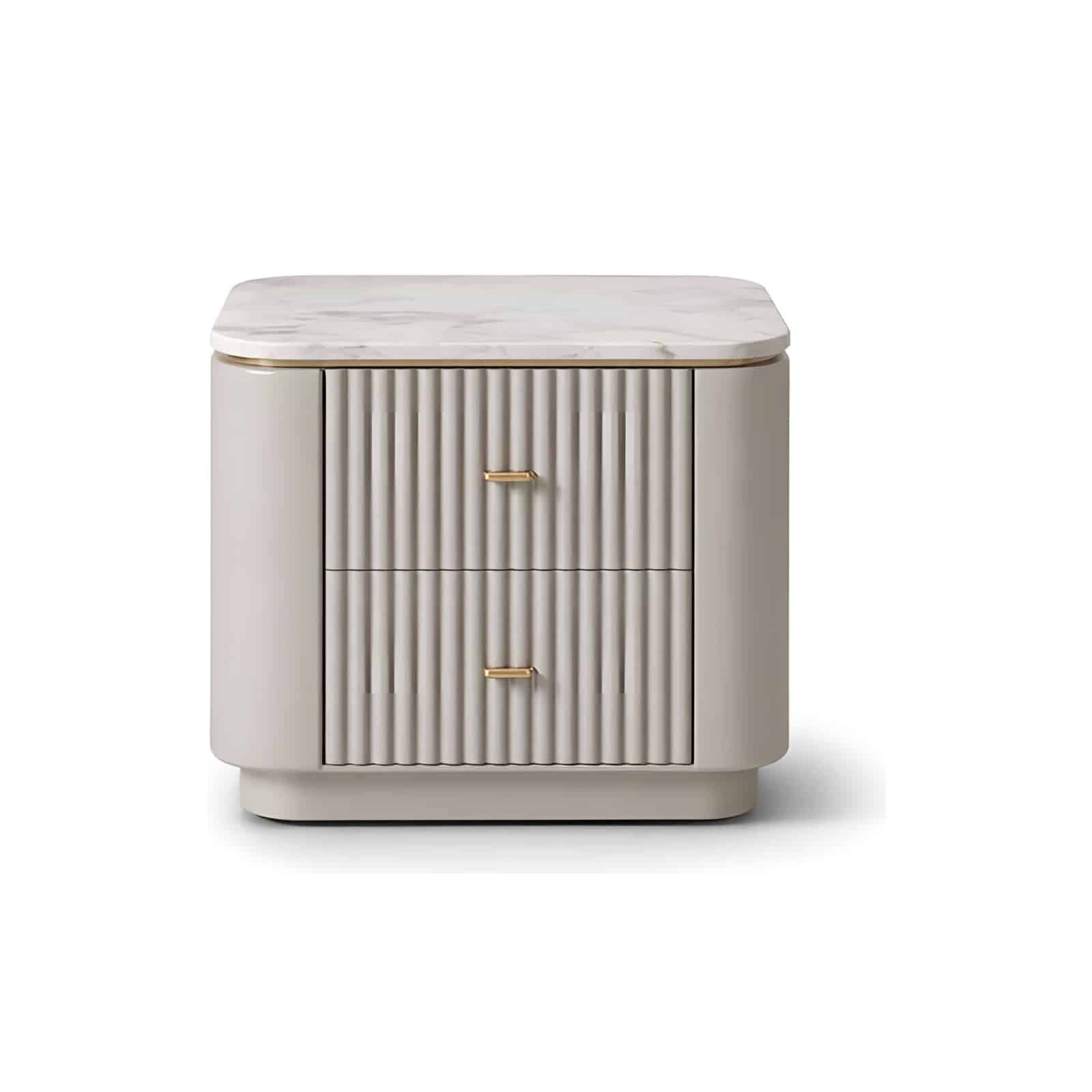 Rixo Nightstand Set in comfortable bedside view