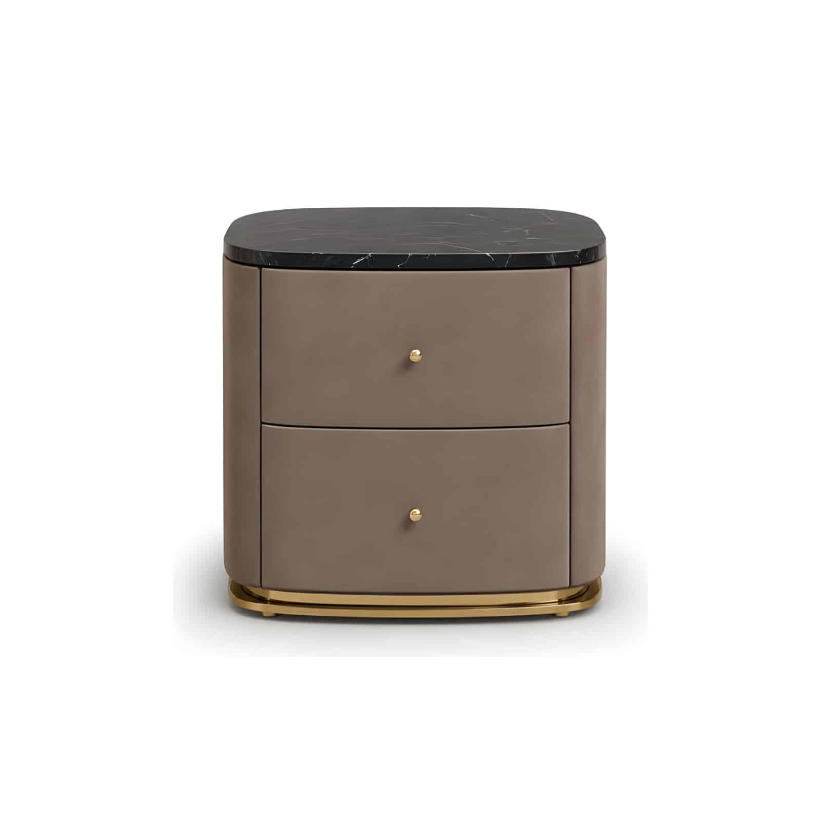 Savo Nightstand Set in balanced bedroom furniture look