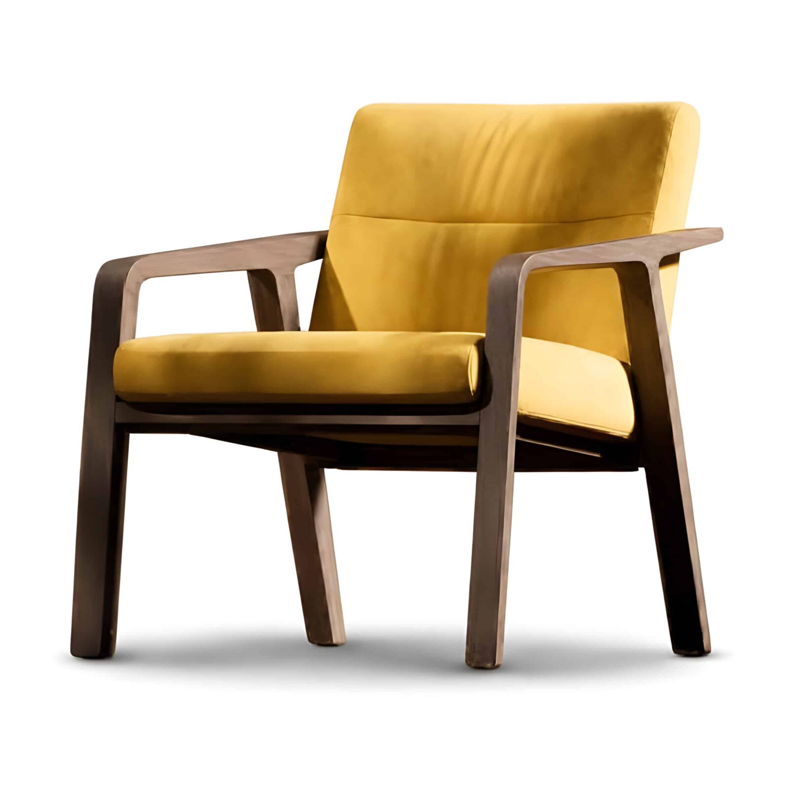 Arvix Living Chair lifestyle view for polished furniture displays