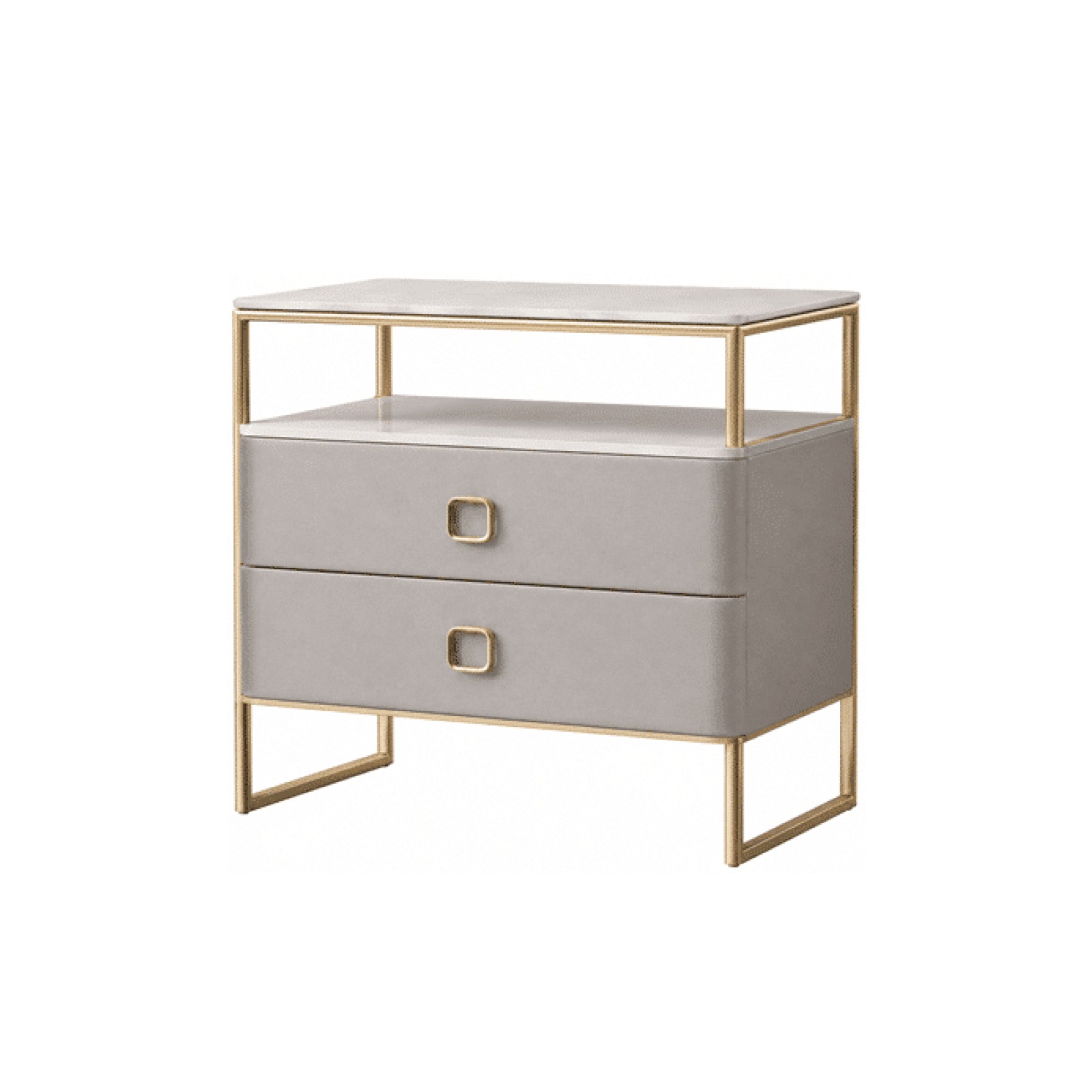 Nia Nightstand Set in smooth comfortable home setting