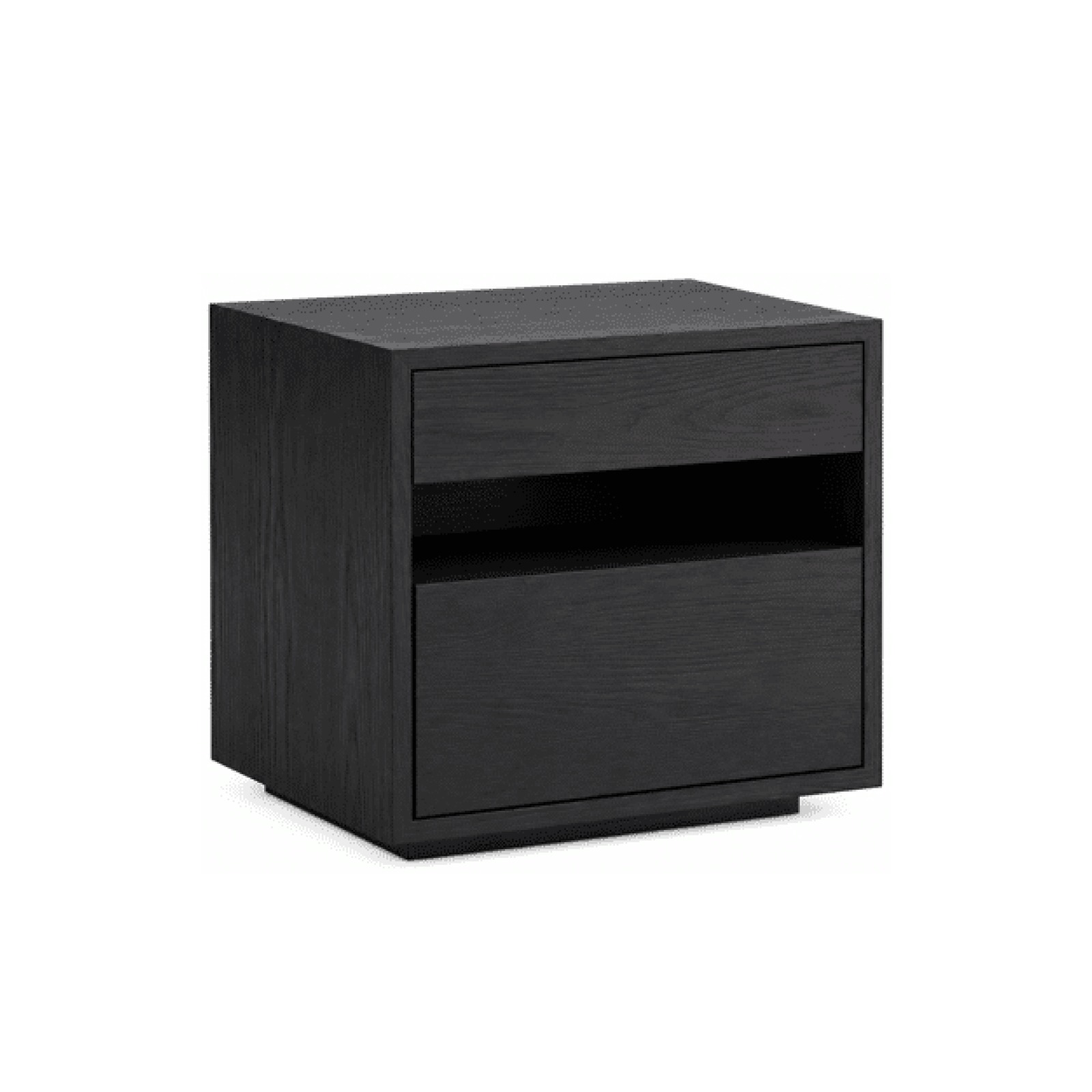 Orex Nightstand Set in refined organized bedside scene