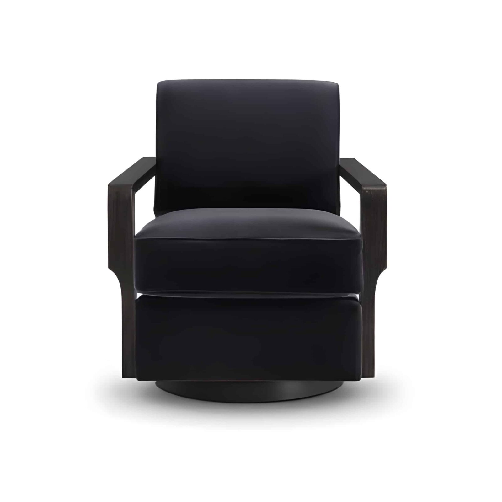 Iron Living Chair side profile for relaxed seating areas