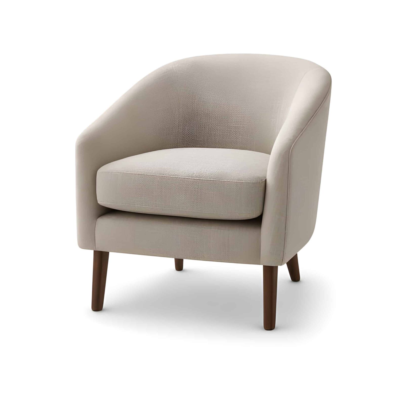 Klyto Living Chair side profile for elegant room decor