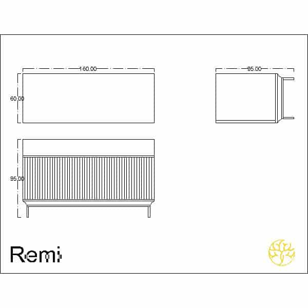 Qavo Buffet presented from a main display for home interiors