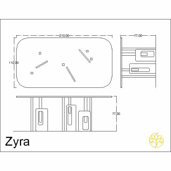 Zelmo Dining Table