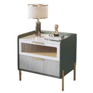 Cino Nightstand Set in bright furniture arrangement