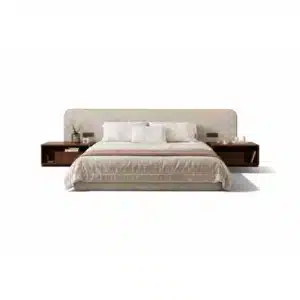 Bedroom furniture in Egypt with a modern bed, dresser and nightstands