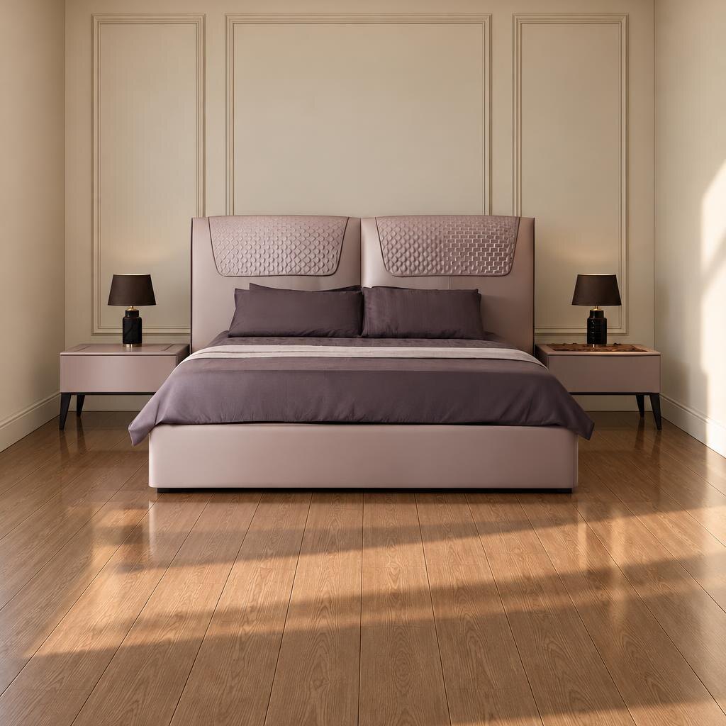 Bedroom set furniture finish and room styling view - image 64392