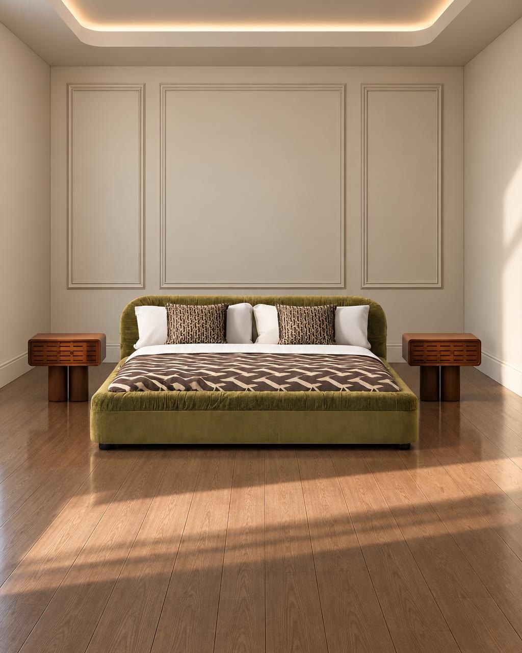 Sano Bed and Nightstand Set