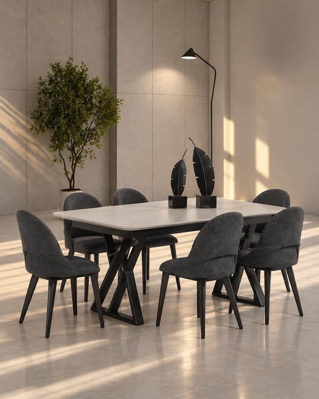 Oavo Dining Table and Chairs