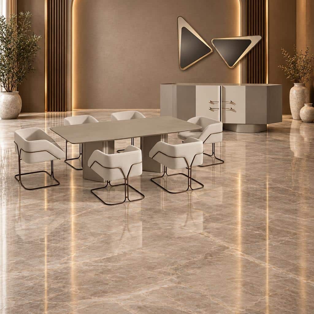 Mavira Dining Room Set main view for elegant dining spaces