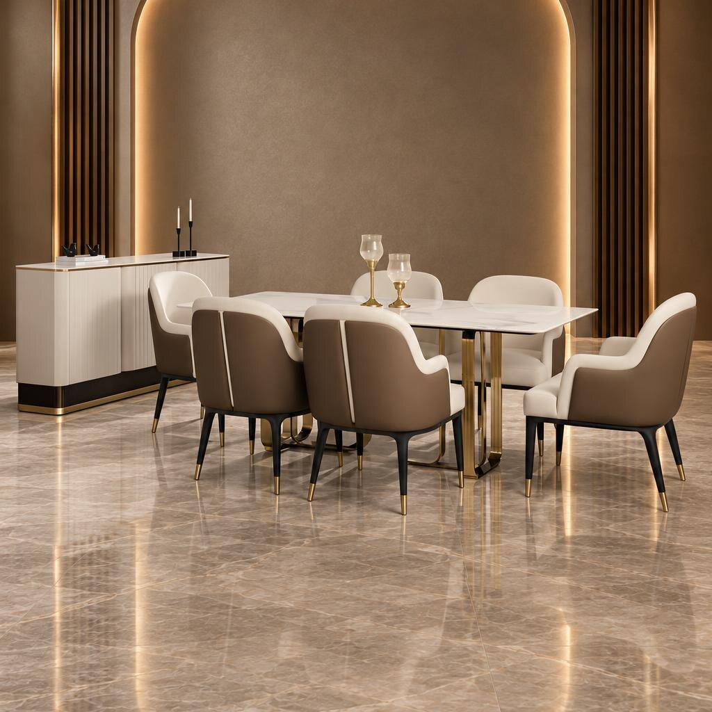 Briya Dining Room Set main view for elegant dining spaces