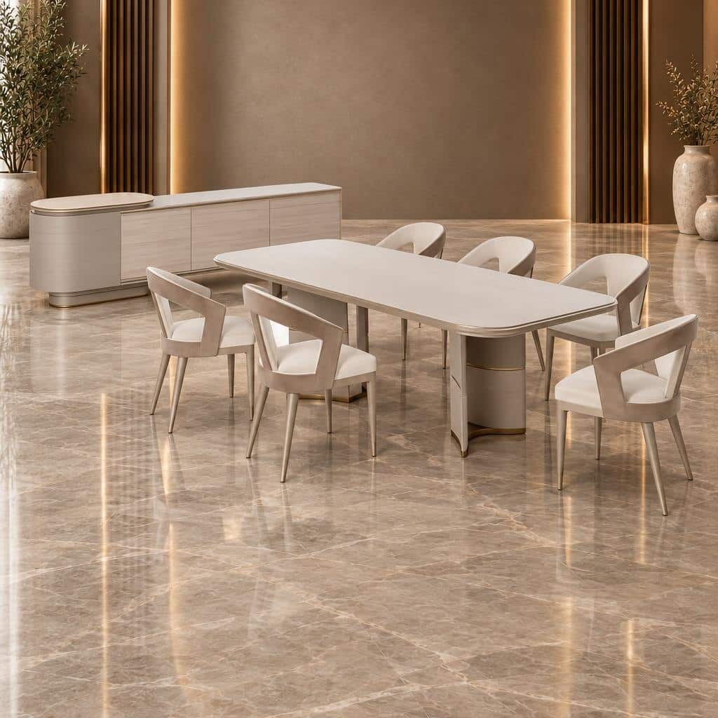 Davon Dining Room Set main view for elegant dining spaces