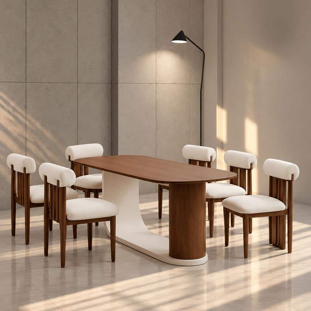 Romel Dining Table and Chairs
