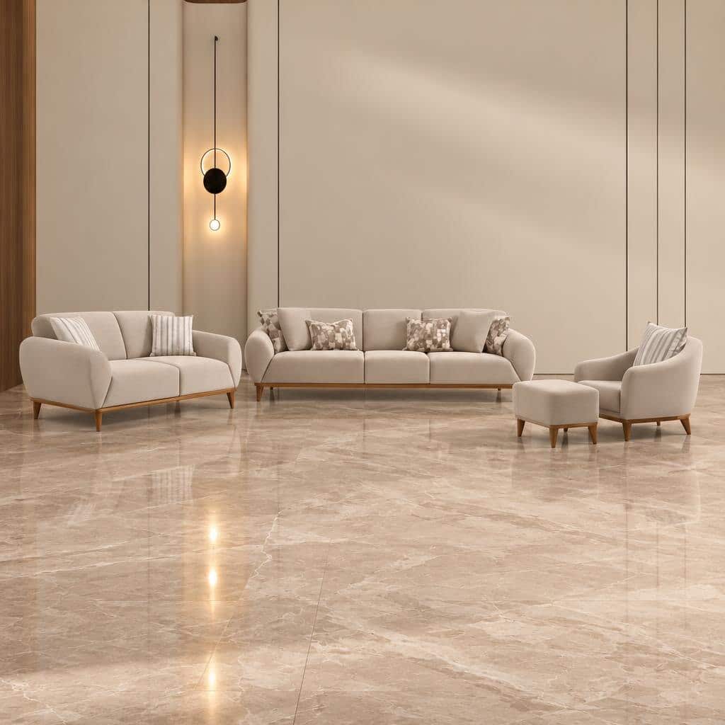 Nitre Living Room Set side view for comfortable living room layout