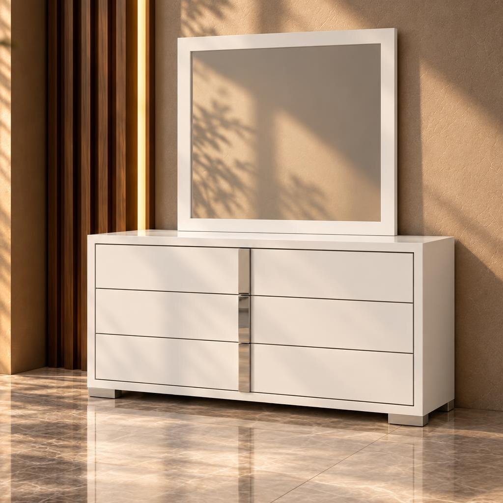 Bedroom set finish detail angle - image 65306