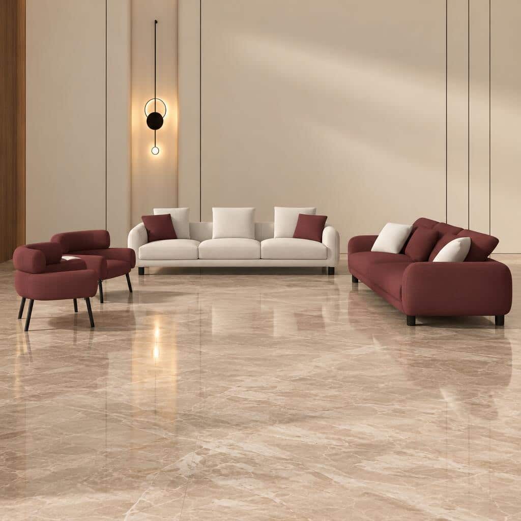 Fines Living Sofa complete view for coordinated room design