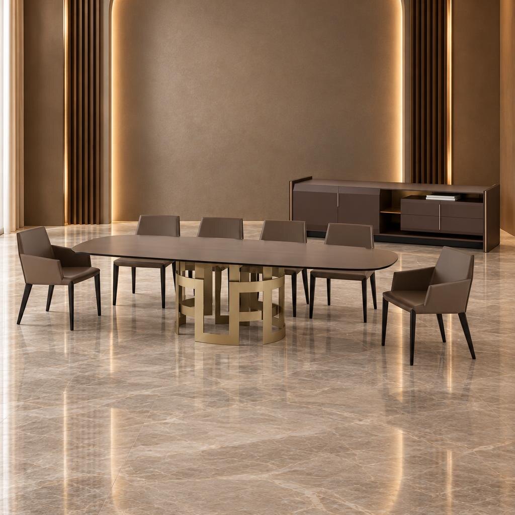 Nivon Dining Room Set main view for elegant dining spaces