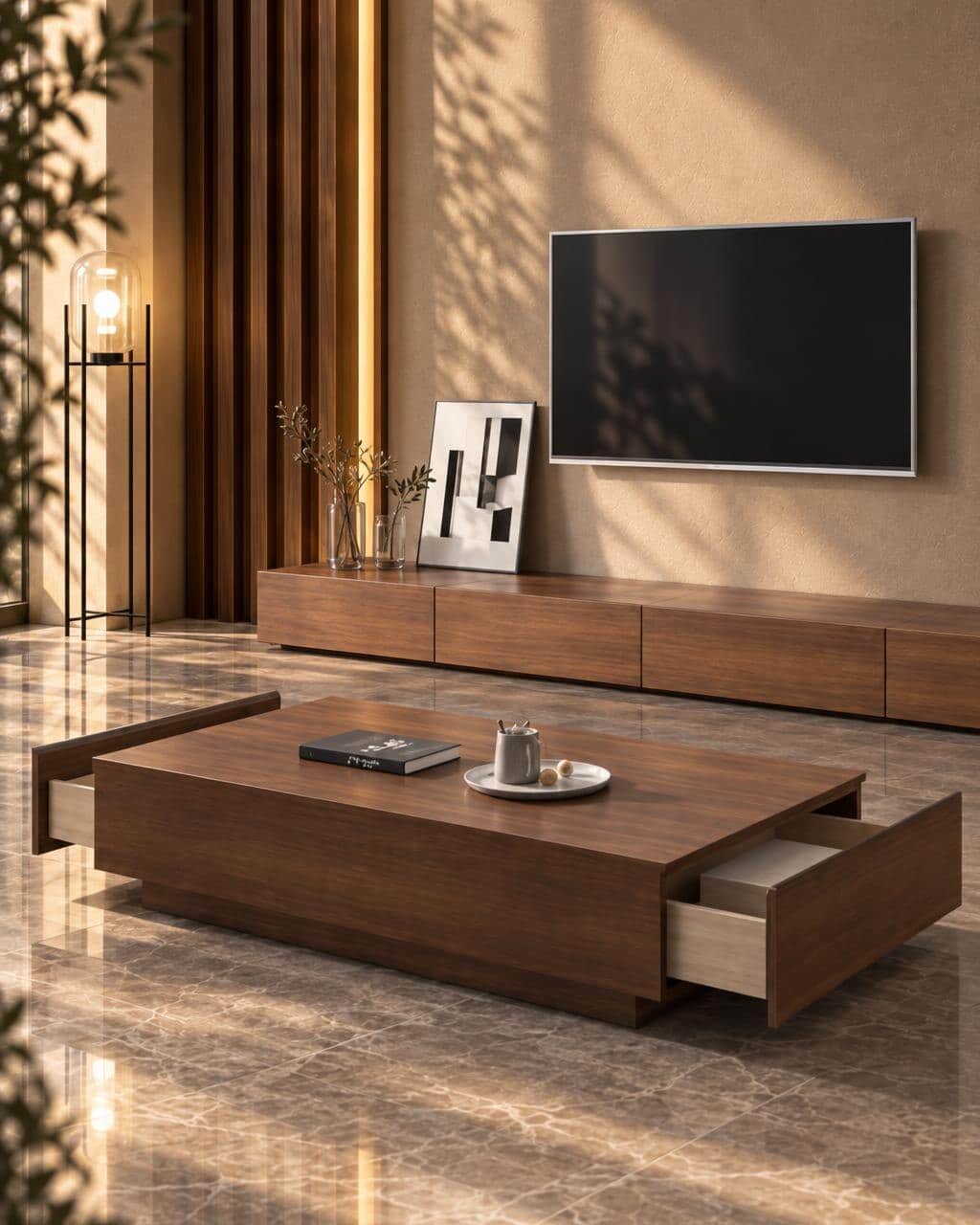 Clay TV Unit Set
