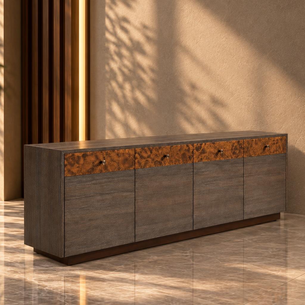 Vita Buffet with a front angle for a modern dining area